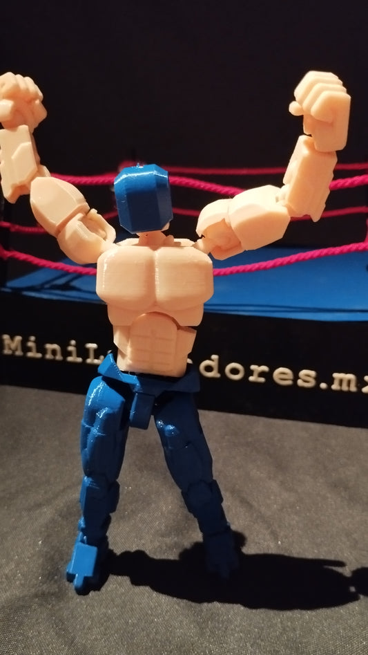 El Chaneque Azul – Figura de acción Lucha Libre