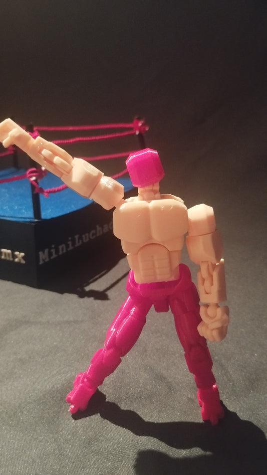 El Chile Rojo – Figura de acción Lucha Libre